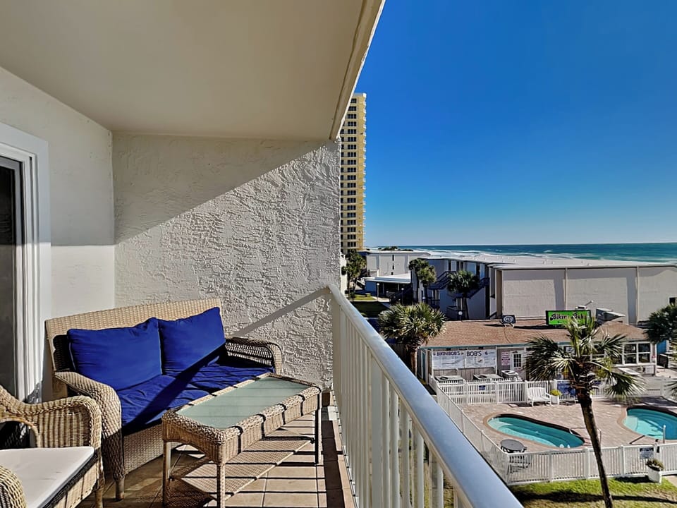 Furnished Gulf Front Balcony