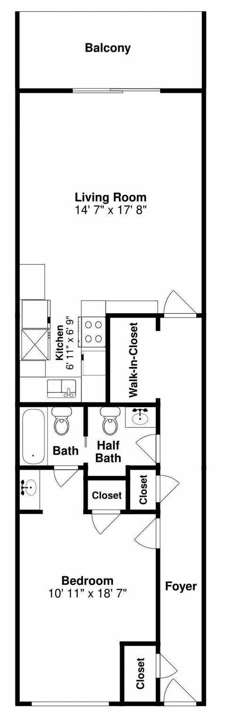 Summit Beach Resort #1231 | Floor Plan