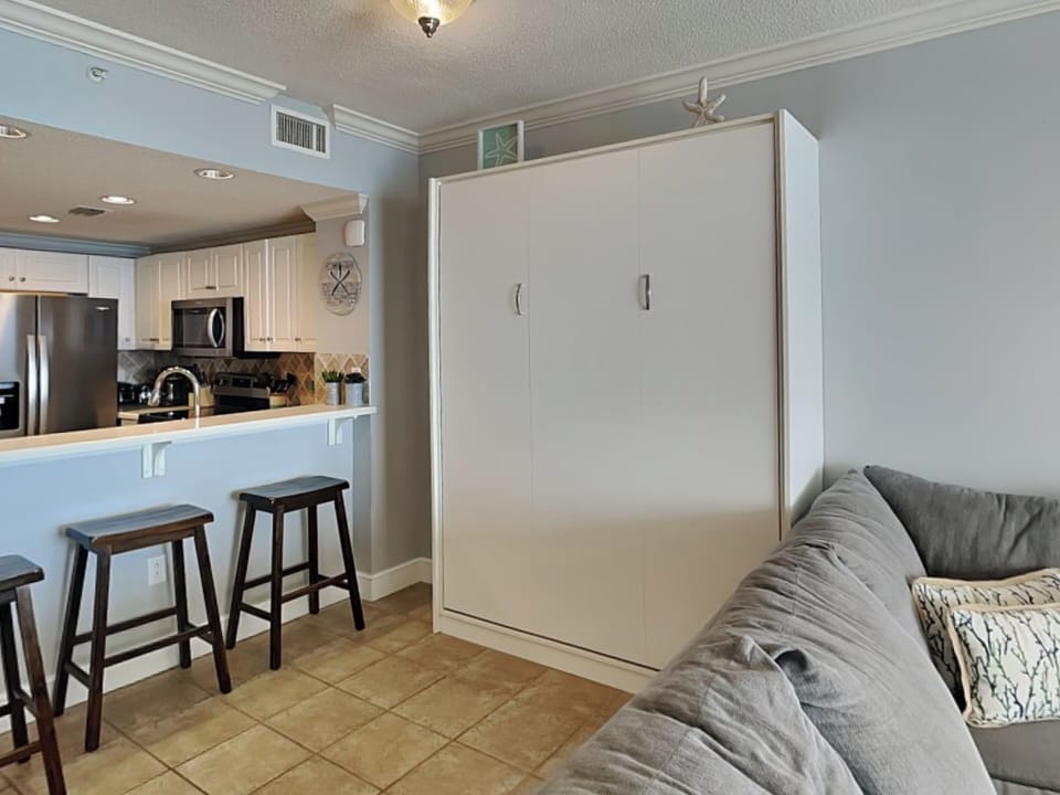 Living Area - Murphy Bed (Queen)
