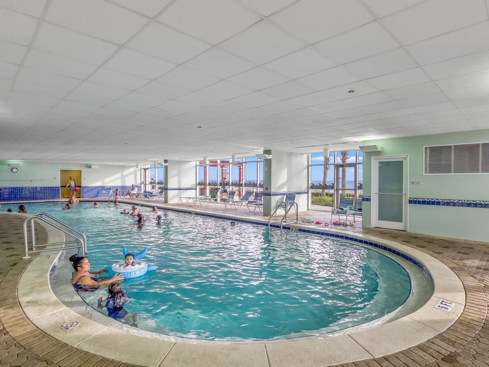One of Two Indoor Heated Pools