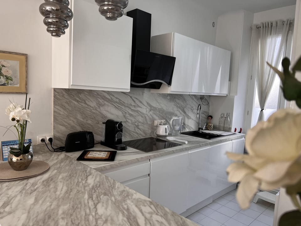 Open plan kitchen