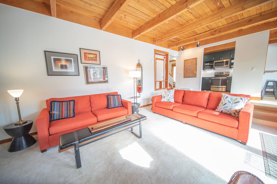 Lounge here with your group after a full day on the slopes!