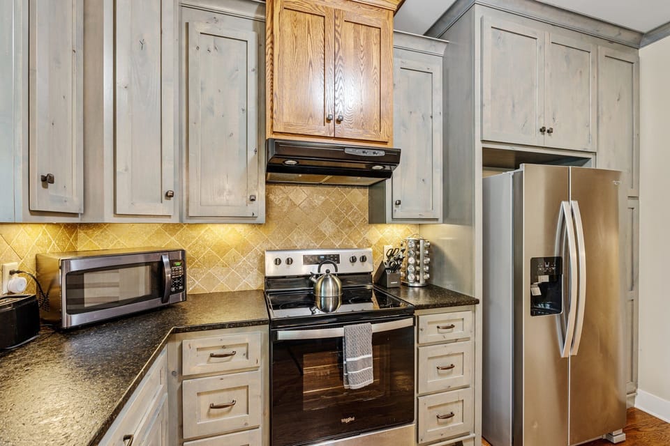Fully equipped kitchen