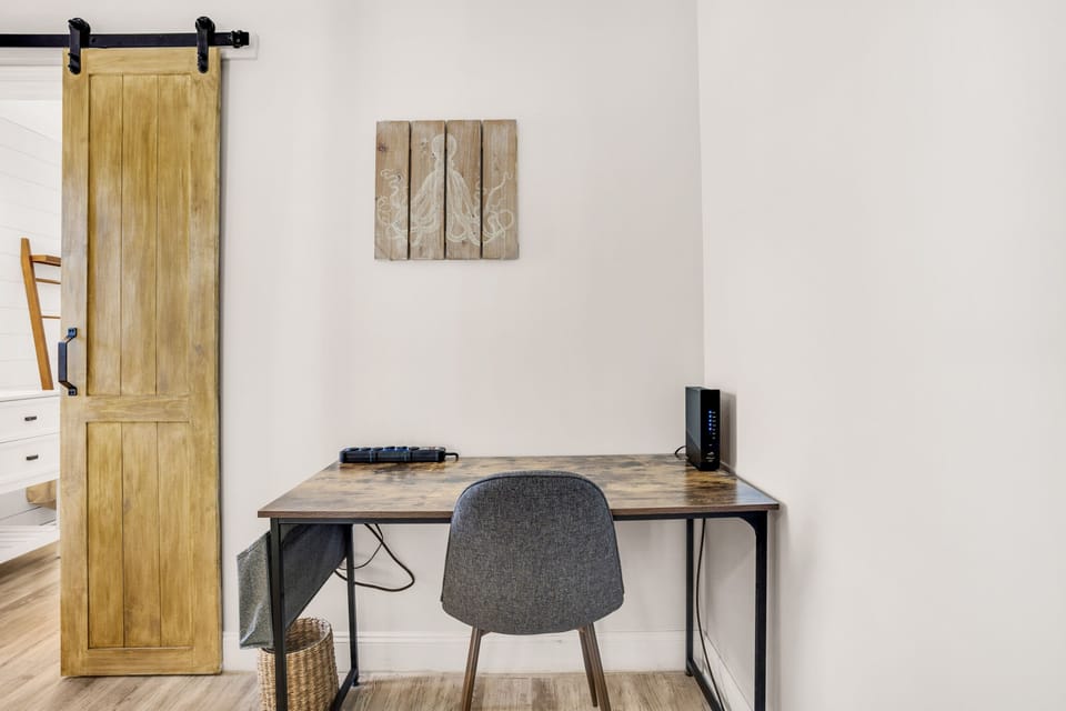 Master with work desk