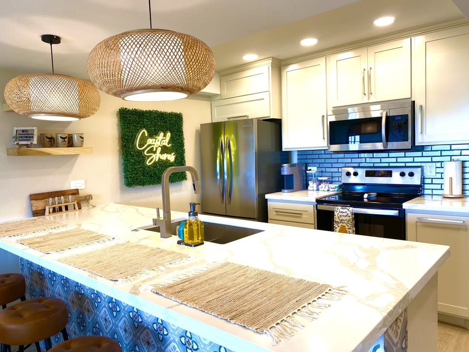 All new appliances in thi kitchen...complete with quart countertops