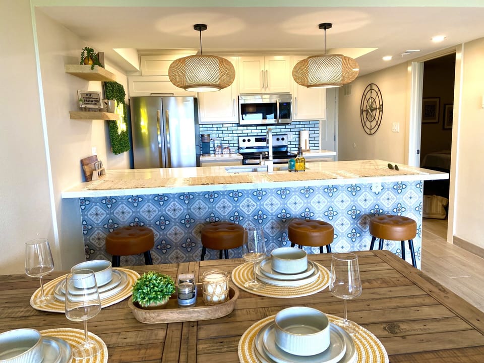 Main open concept dining area.