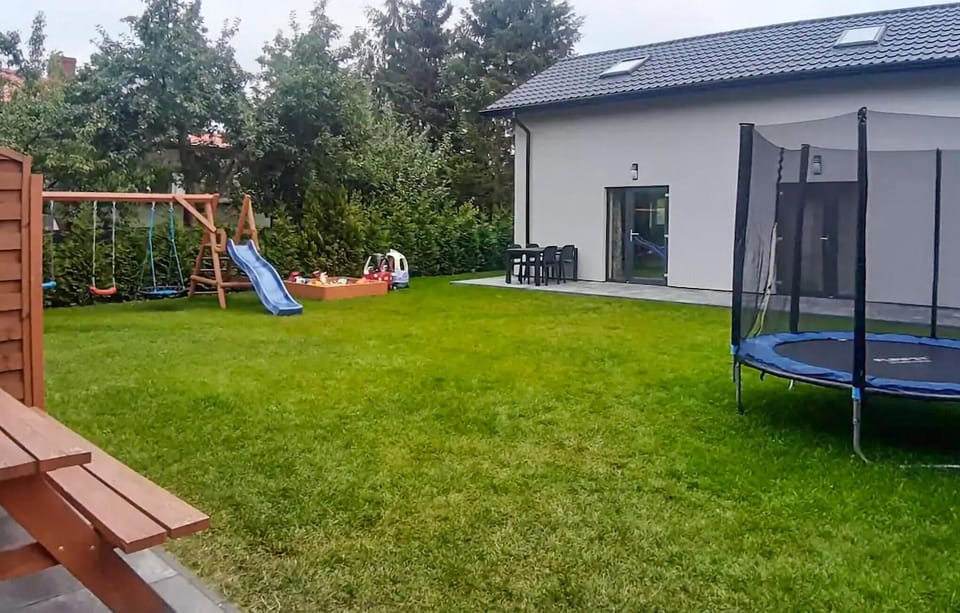 outside