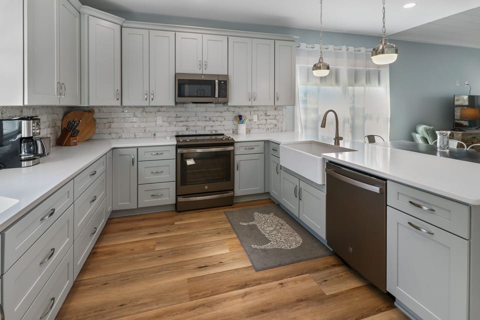 Fully equipped kitchen
