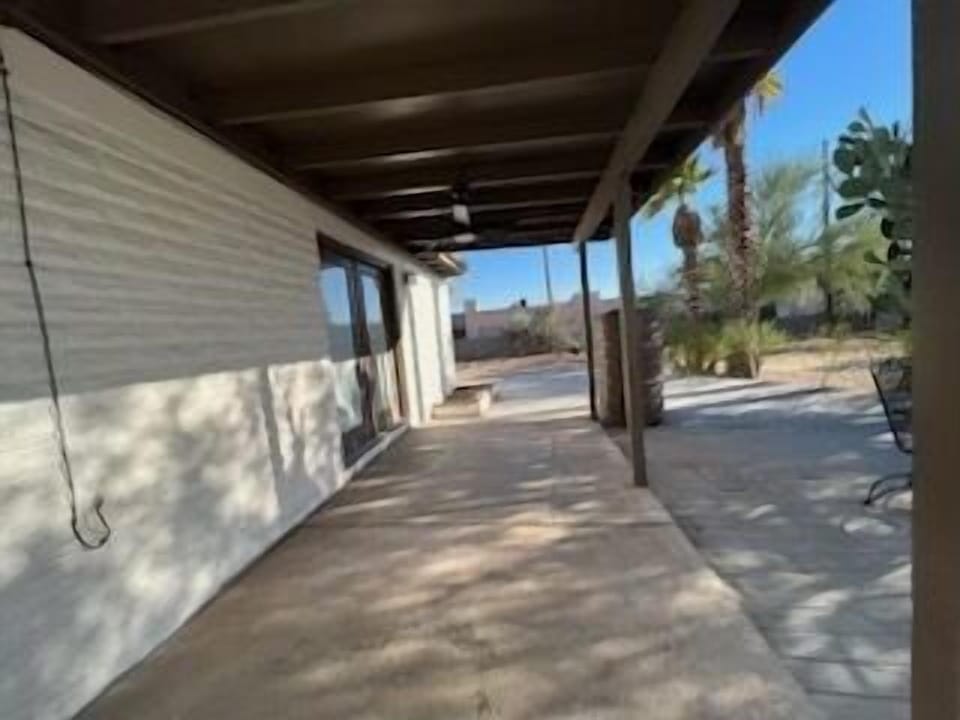 Rear Patio