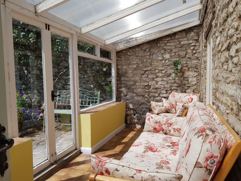 Relaxing sun room.