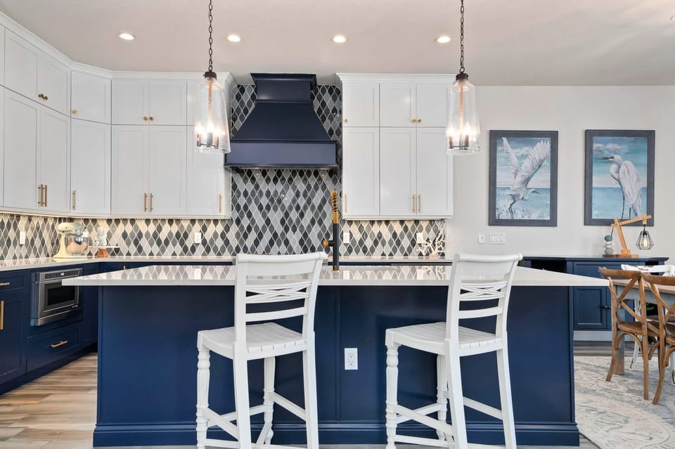 Breakfast bar seating