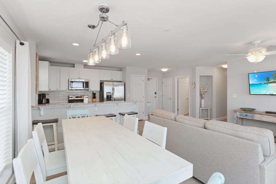 Dining Area & Living Room