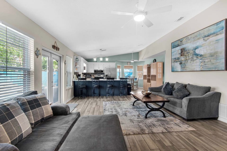 Spacious and open