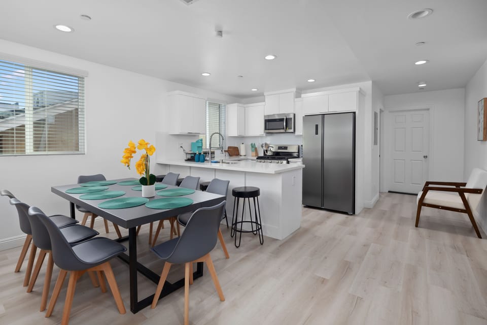 Dinning Table and Kitchen