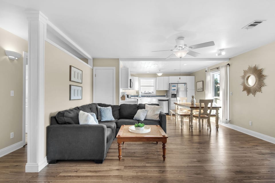 Spacious and open