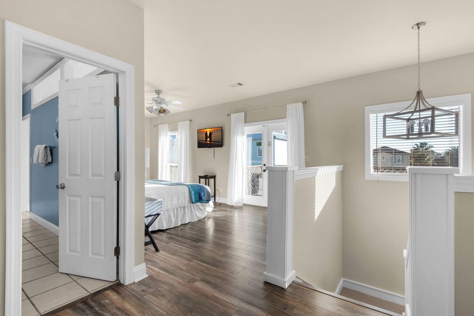 Master bedroom suite