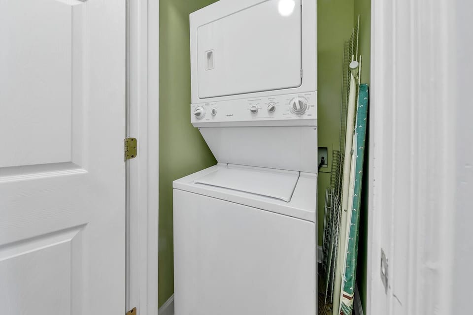 Washer and dryer