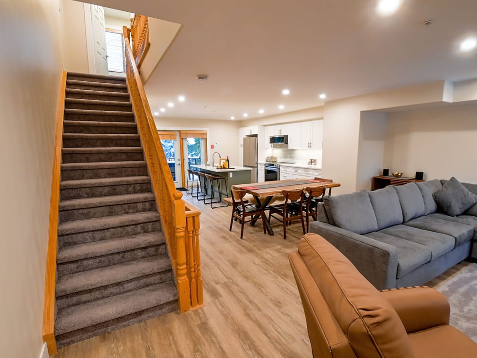 Open plan living space