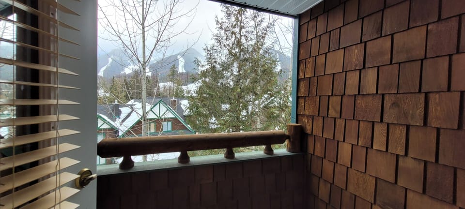 Views from the master balcony
