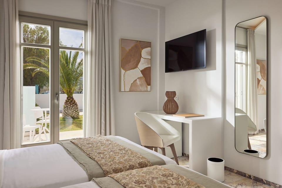 Double Room for Disabled | Premium bedding, in-room safe, desk, laptop workspace