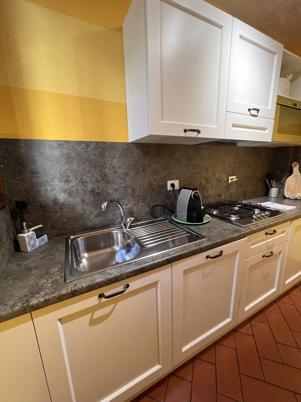 Deluxe Apartment | Private kitchen | Fridge, microwave
