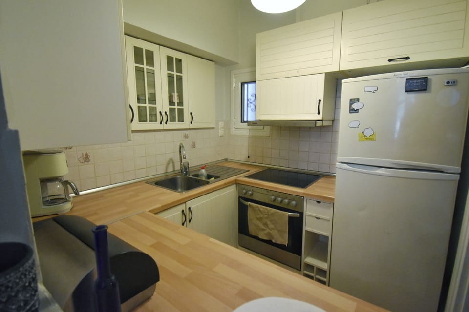 Apartment | Private kitchen | Fridge, oven, cookware/dishes/utensils