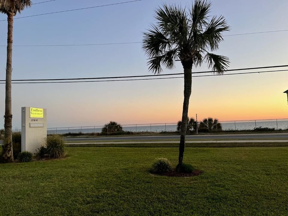 Ocean view from condo front door! 
