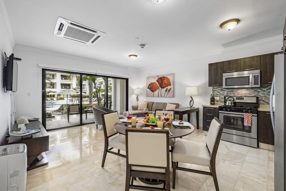 A sufficient space for dining with your family.