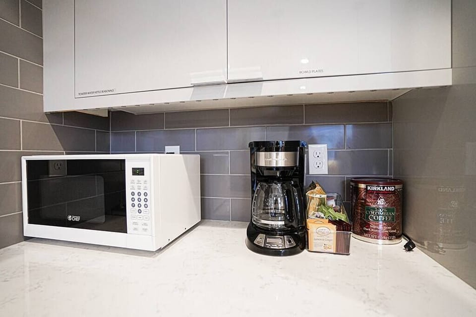 Fully stocked kitchen