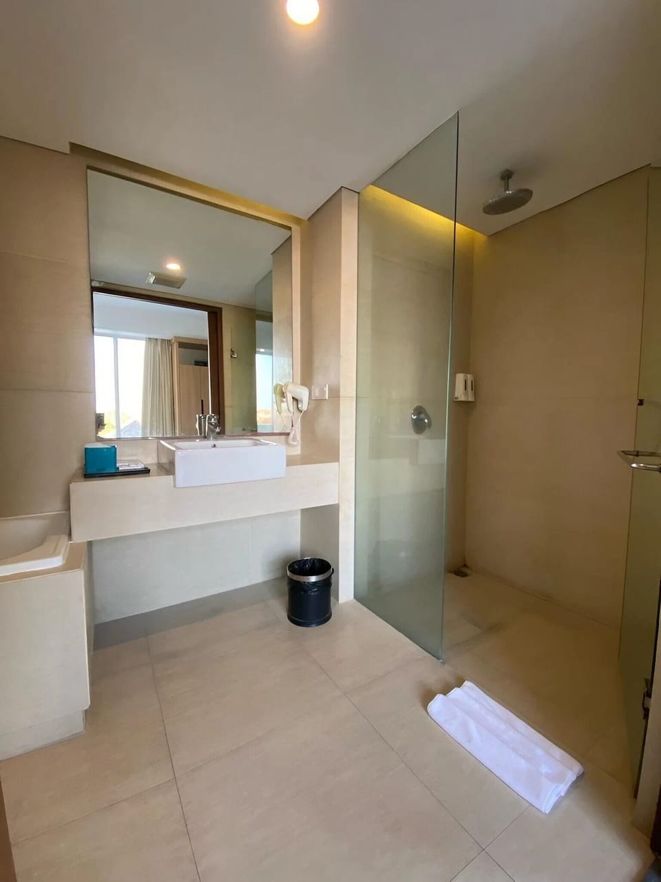 Business Room | Bathroom | Free toiletries, hair dryer, slippers, bidet