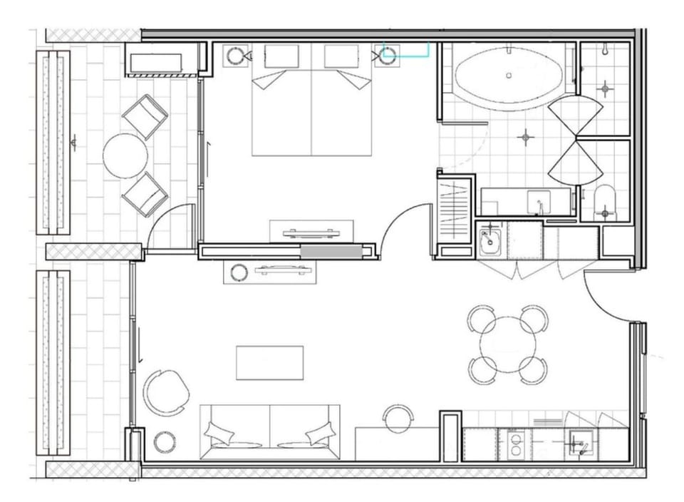 Spa Suite | Floor plan