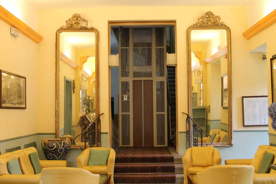 Lobby sitting area