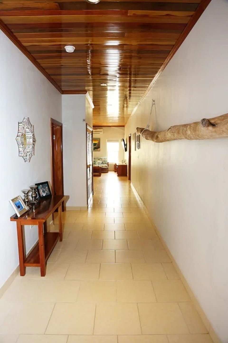 Entrance from road side lower level.