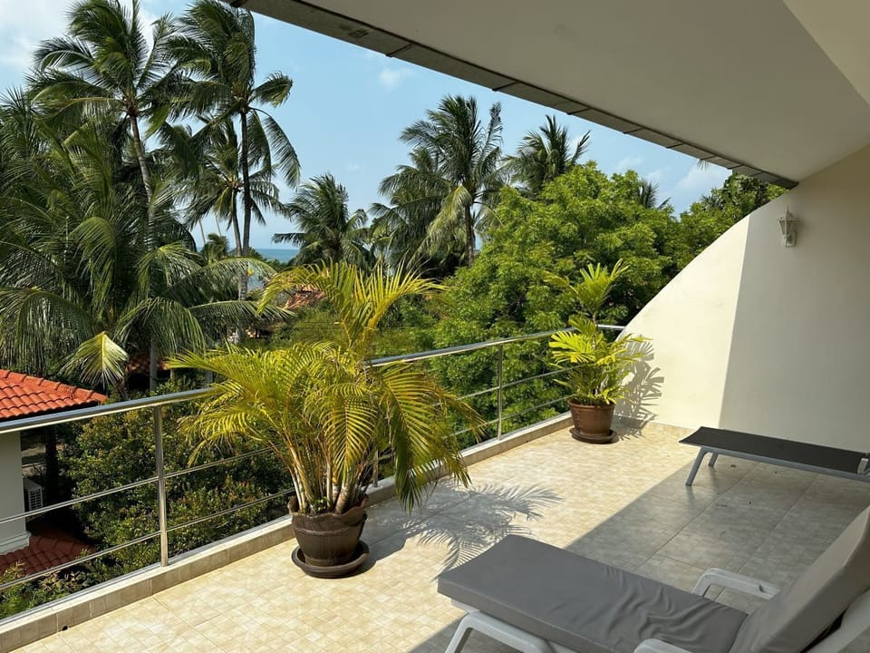View from upper floor terrace.