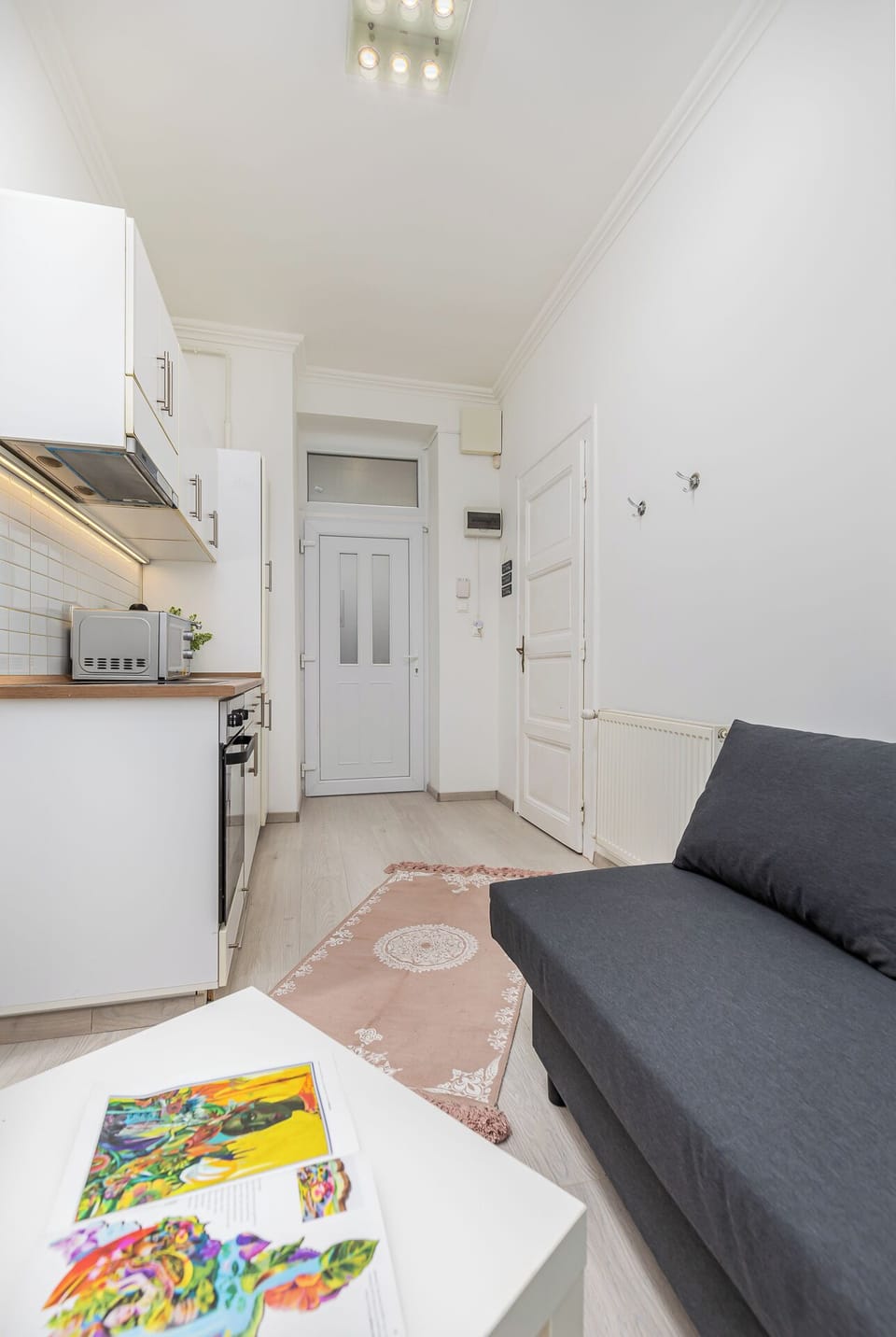 Classic Apartment | Living area | 32-cm LED TV with cable channels, TV