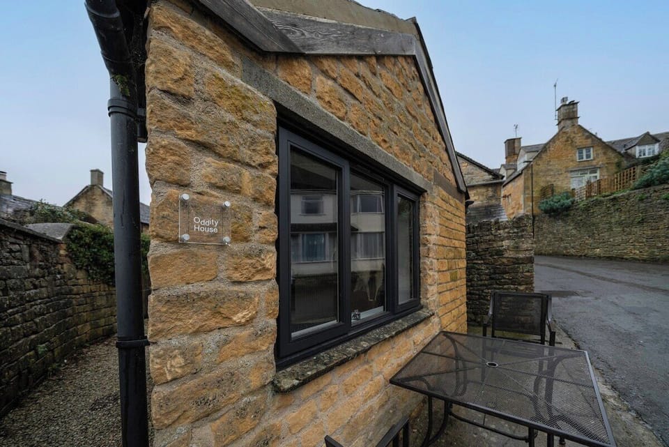 Enjoy a relaxing outdoor brunch with a view of the stunning stone architecture