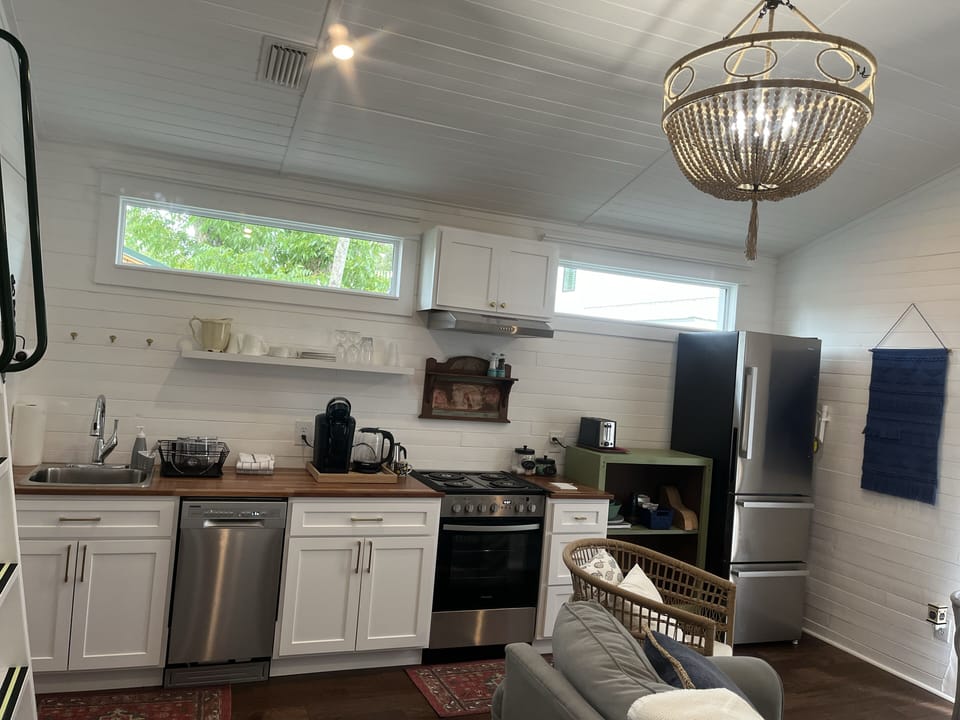 Kitchen area.
