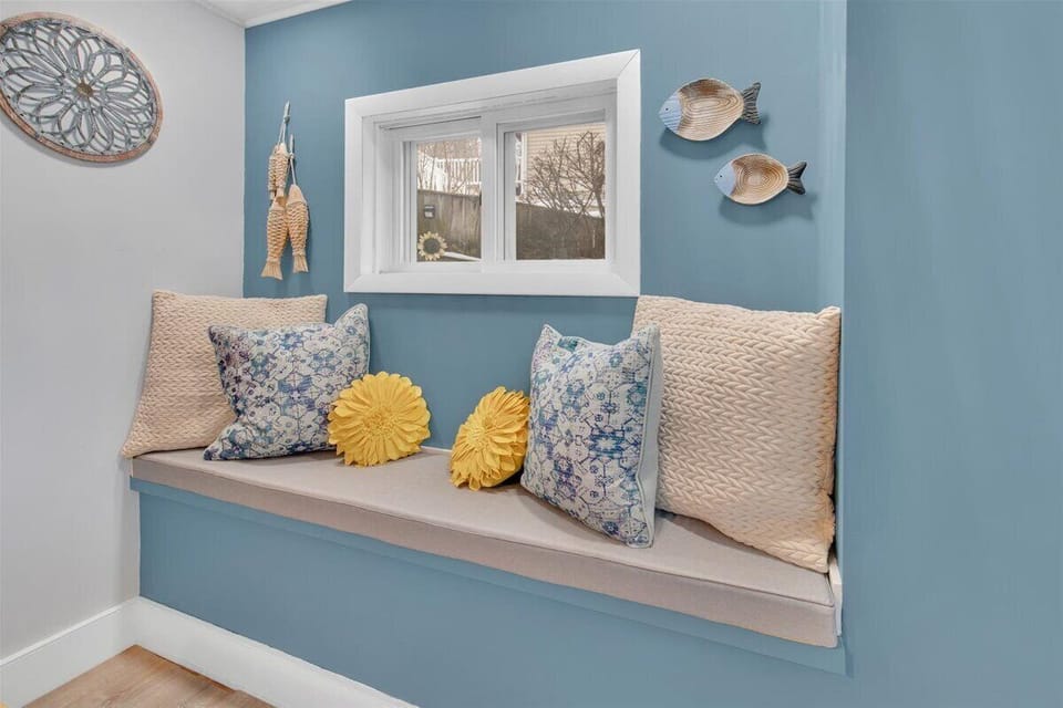 Reading nook.