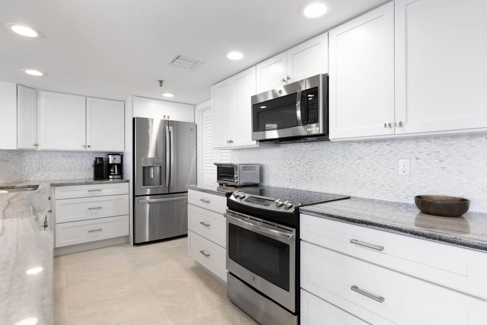 Luxury kitchen with everything you will need for wonderful meals at home