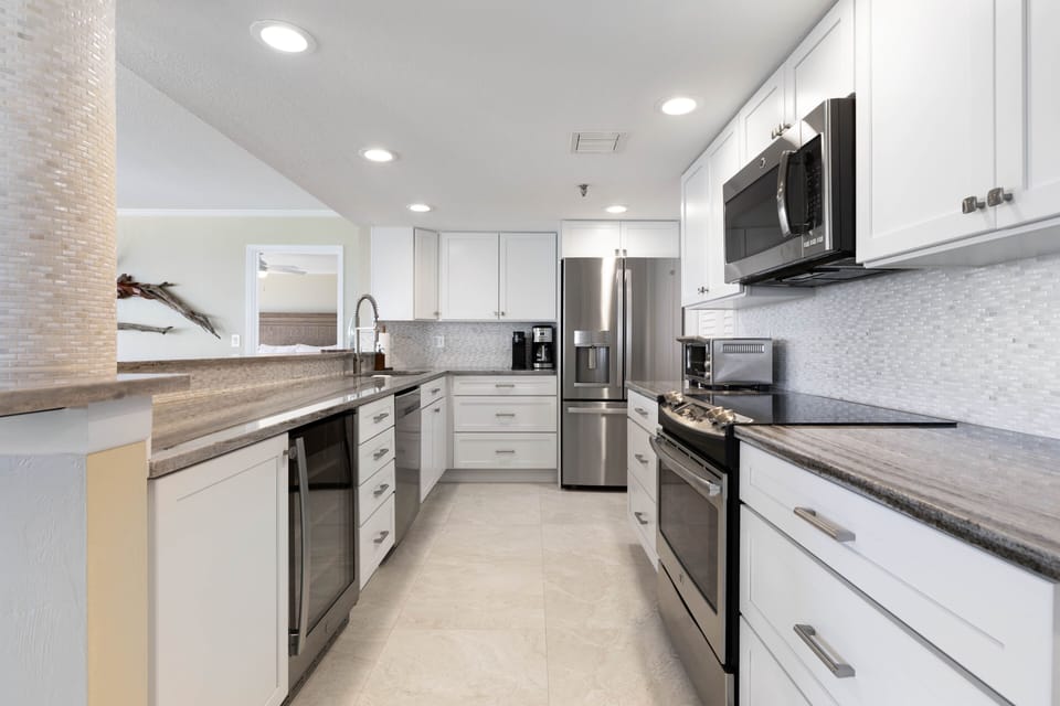 Luxury kitchen with everything you will need for wonderful meals at home