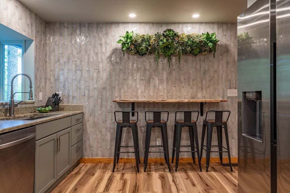 Seating at the Kitchen Bar