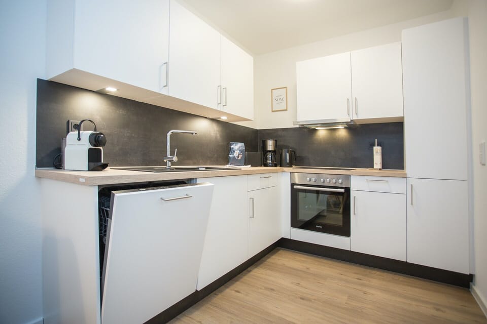 Apartment | Private kitchen | Highchair, cookware/dishes/utensils