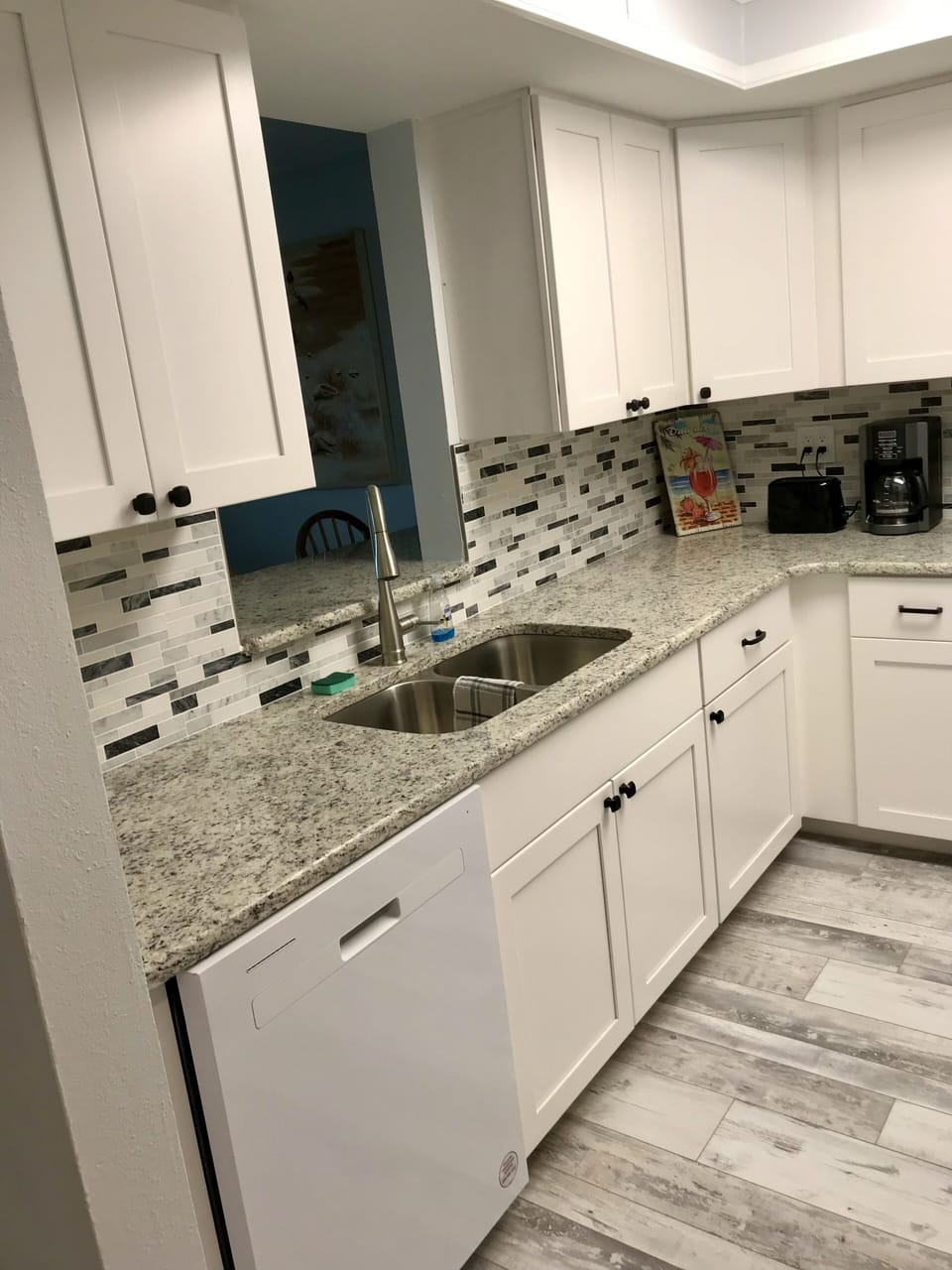 Large newly renovated kitchen 
