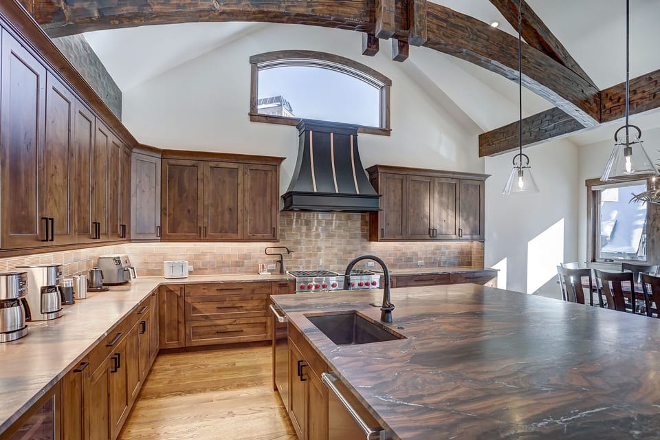 Top of the line kitchen features