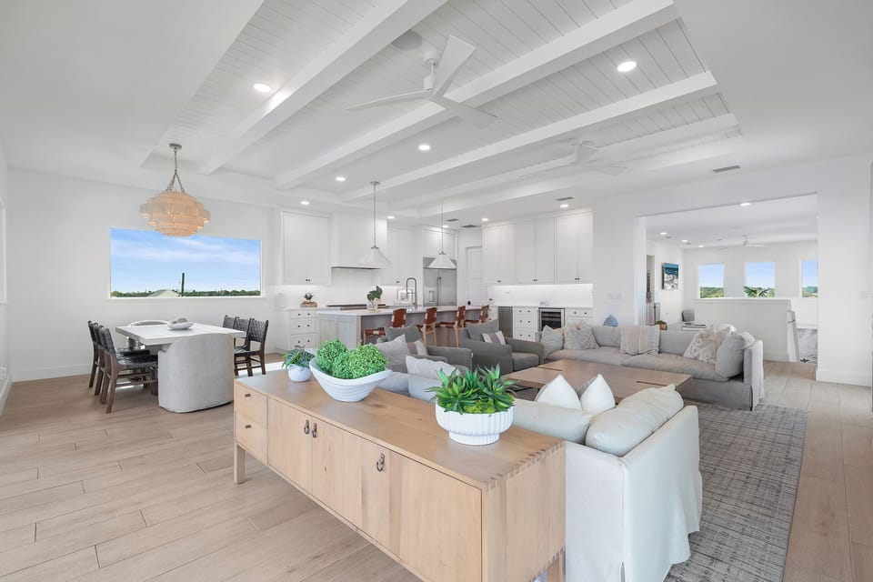 Spacious and open