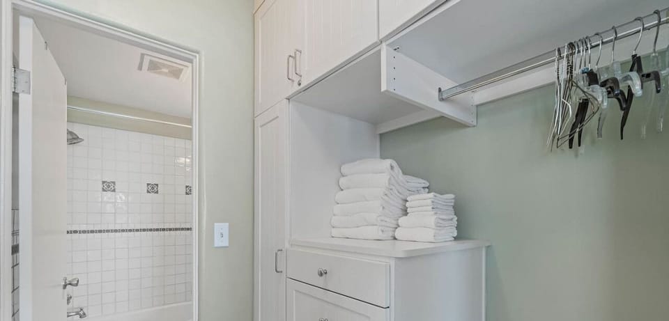 Closet leading to Bathroom