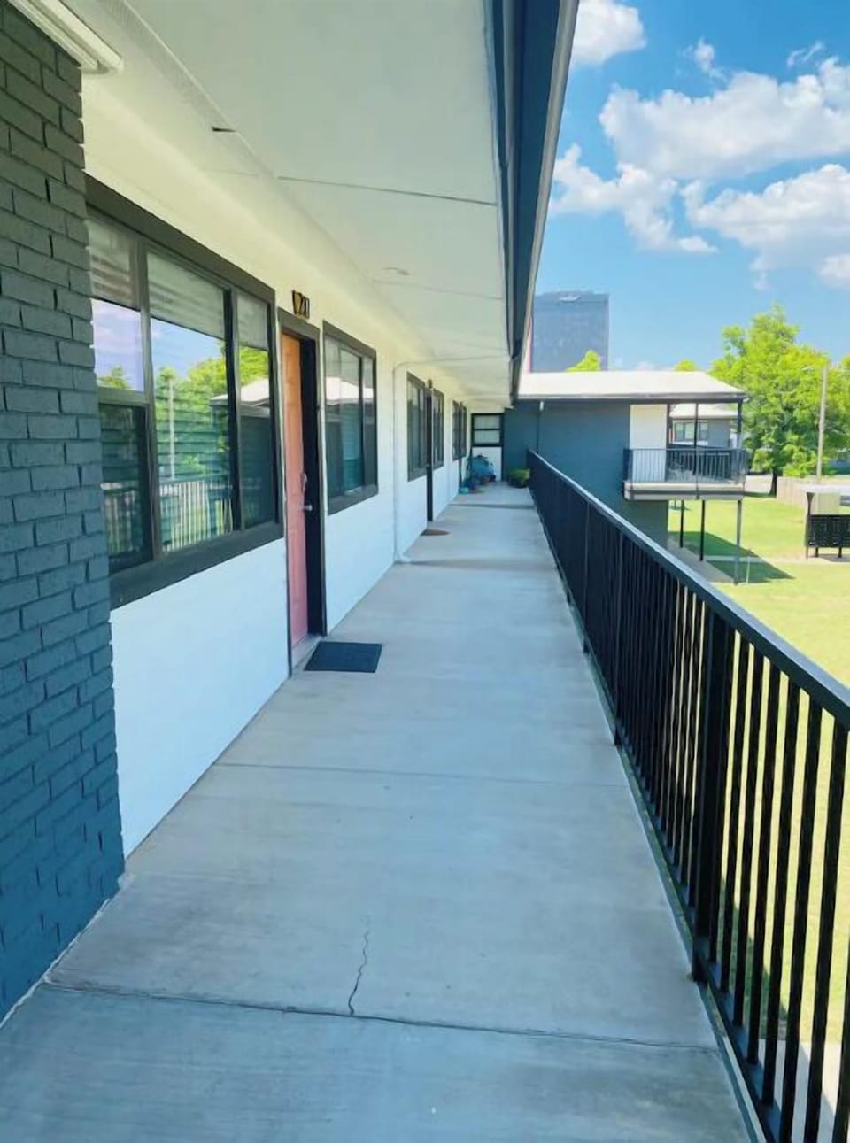 Upstairs entry - stairs only, no lift