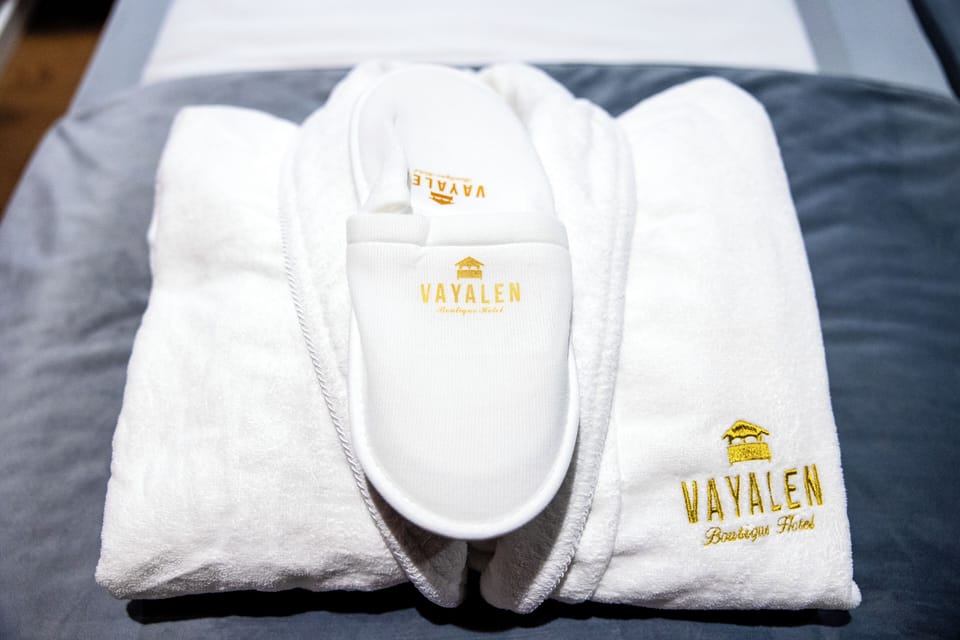 Shower, rainfall showerhead, hair dryer, towels