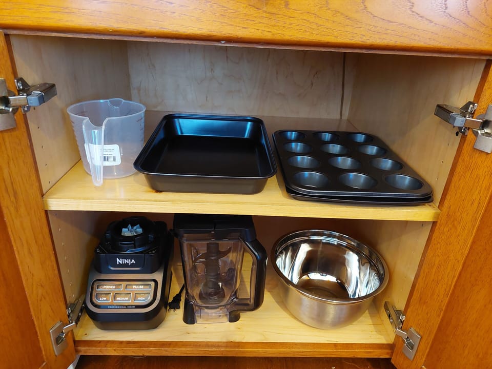Ninja blender and Baking trays