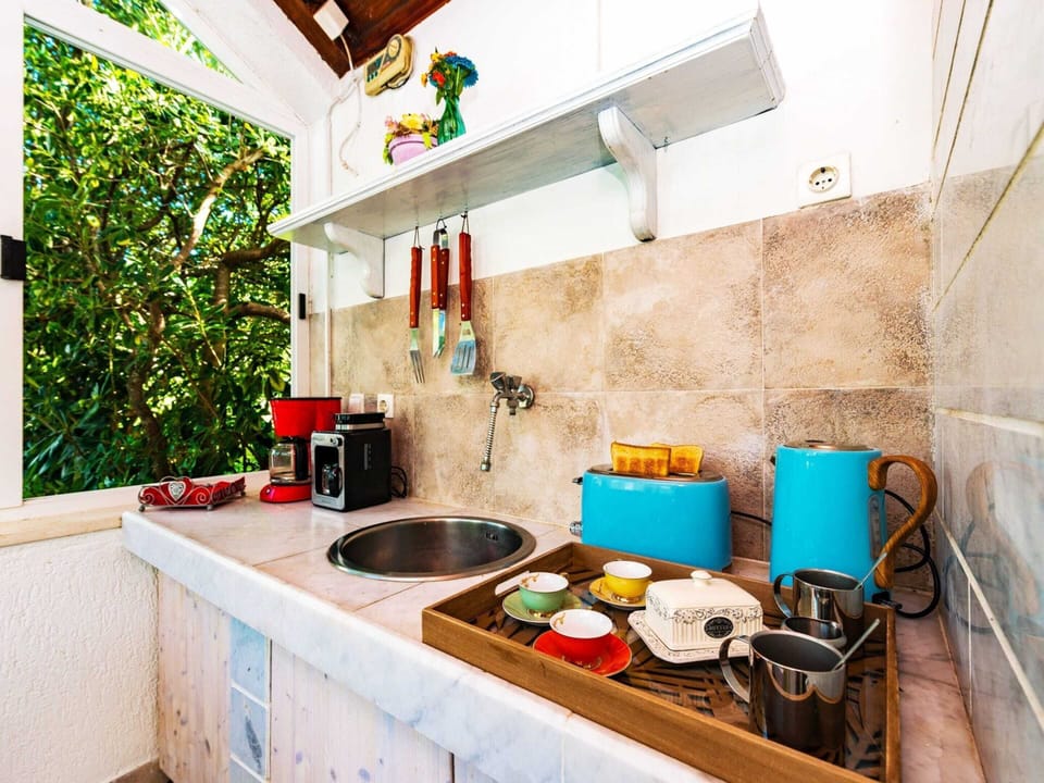 Villa | Private kitchen | Coffee/tea maker, fridge, microwave, oven